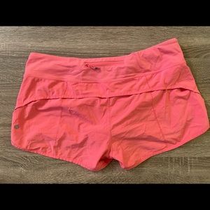 Lulu Lemon Speed Up Shorts